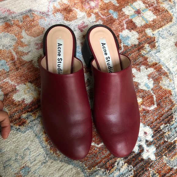 SOLD 💯Acne Studios Mule Clogs 7.5 - Picture 6 of 8